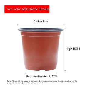 Plastic Nutrition Feeding Block Planting And Transplanting Pot Fall Not Bad Seedling Cup (Option: 90 Model-5 Packs)