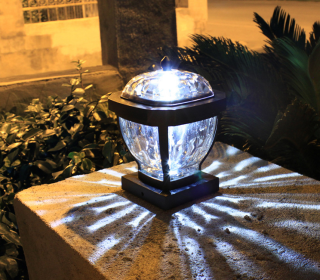 Waterproof garden outdoor insert lawn lamp (Option: Cold light)